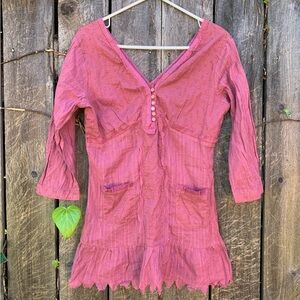 100% cotton Indian tunic top